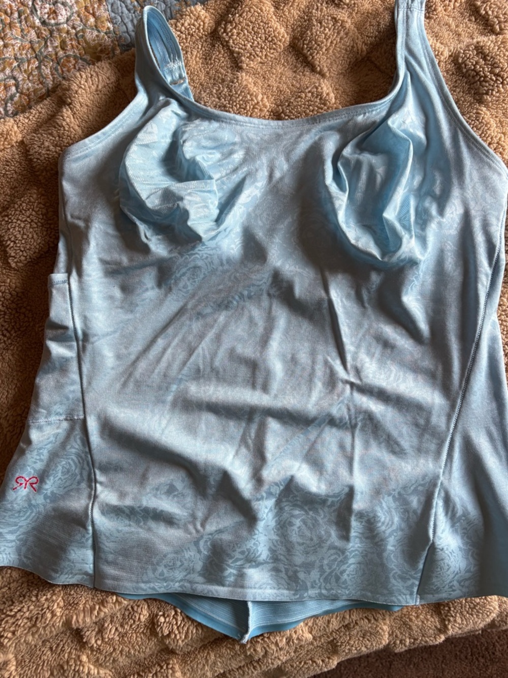 Ruby Ribbon Pacific Blue Pocket Cami